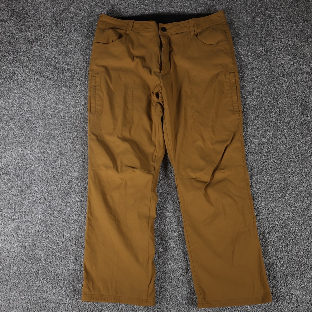 Orvis‎ Mens 40x30 Brown Fleece Lined Hiking Utility Pants Outdoor